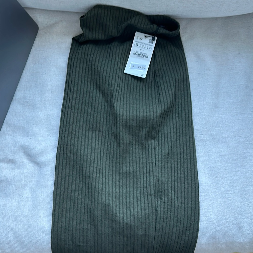 Green maxi skirt - with tags!